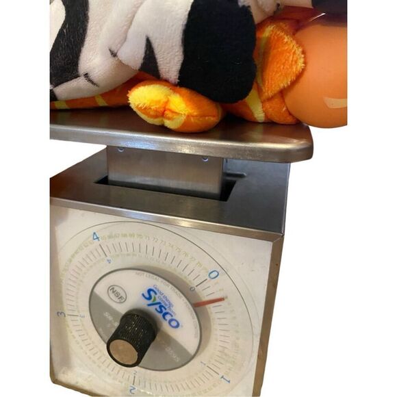 Lot Of 2 Bug Eye Zebra Cat Soft Plush Zipper Bag Zoo Animal - Picture 10 of 10